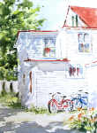 Marie Natale Watercolor House Portraites